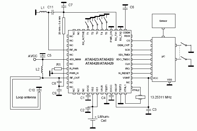    ATA5423/ATA5425/ATA5428/ATA542942      433,92     1 