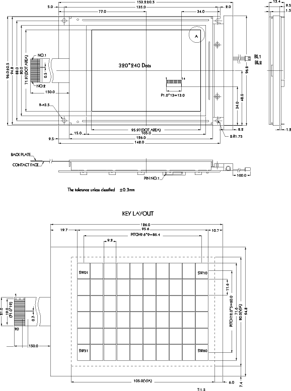 LCD- PG-320240-E-A1